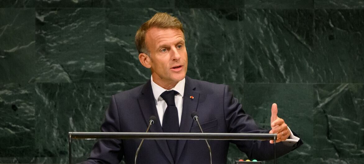 Macron: Gazze'deki manzara herkes için utanç verici