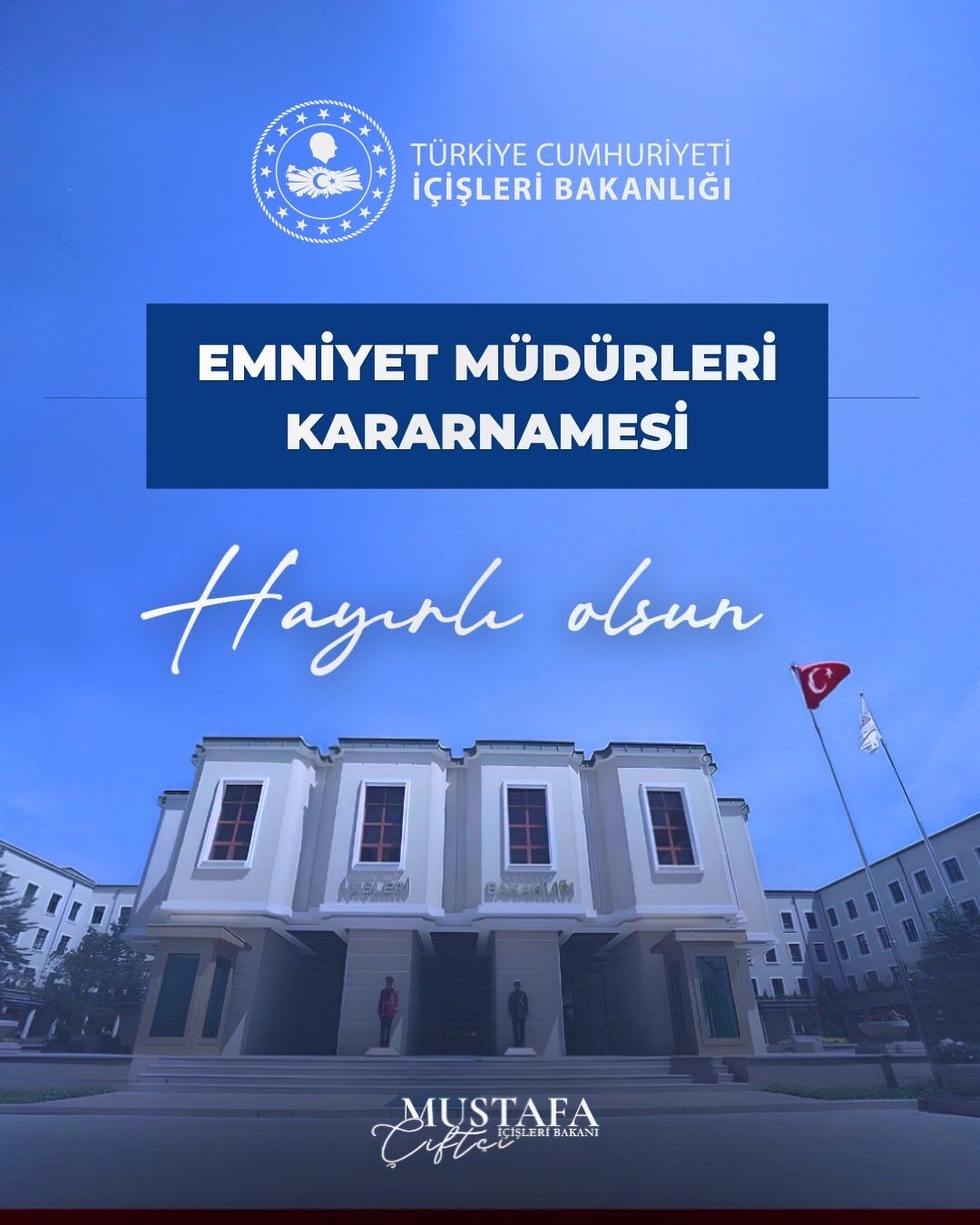 TÜİK Başkan Yardımcılığına Cihat Erce İşbaşar atandı