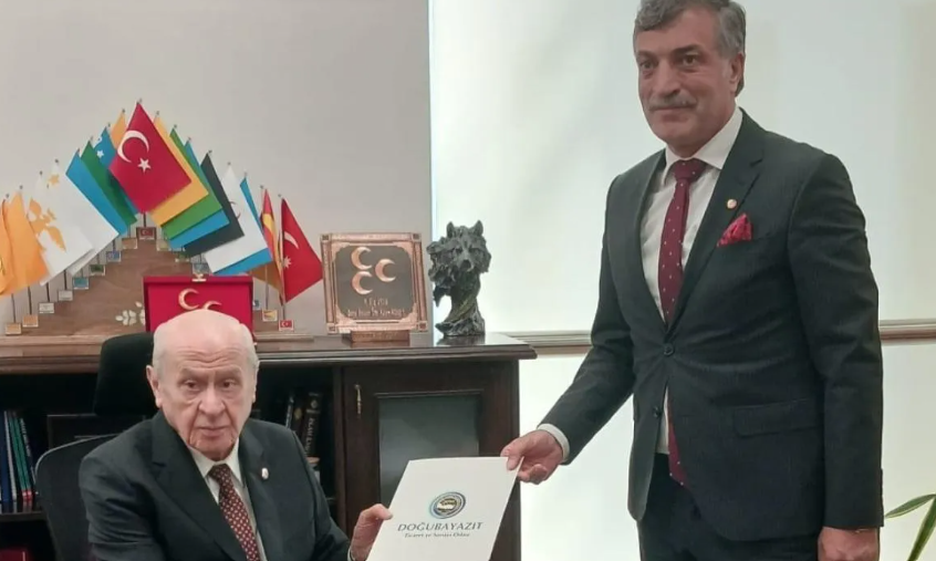 Doğubayazıt TSO Başkanı Cemal Can'dan Devlet Bahçeli'ye Kritik Ziyaret