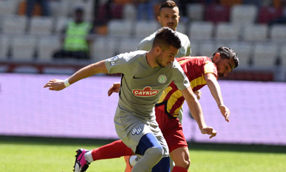 Çaykur Rizespor - Evkur Yeni Malatyaspor:  3-0