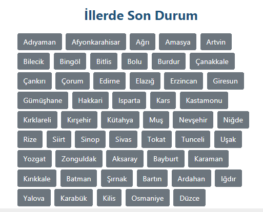 yerel seçim il il sonuçları