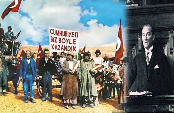 Cumhuriyetin değerleri. kazanımları