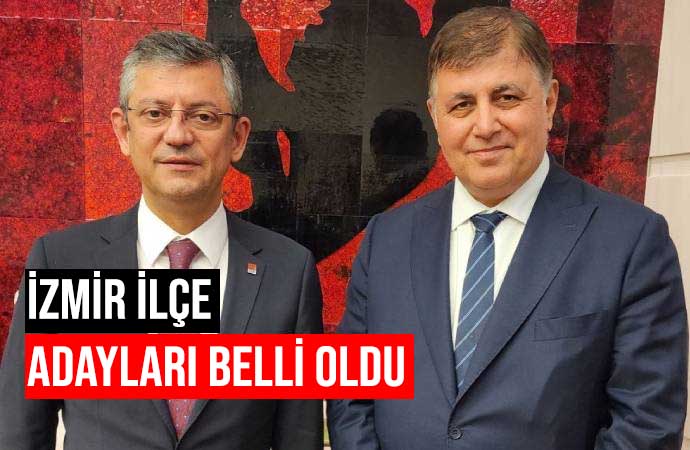 CHP Parti Meclisi (PM) toplantısında İzmir Büyükşehir Belediye Başkanı Adayı Cemil Tugay oldu. PM toplantısında İzmir'in ilçe Belediye Başkan adayları da belli oldu.