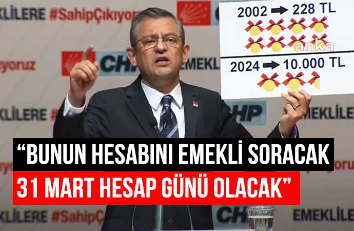 Özgür Özel, emekliler, 2024 Yerel Seçimleri