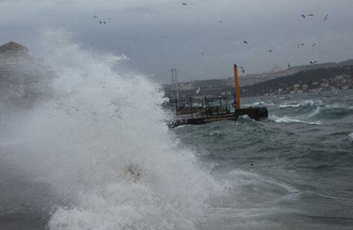SARI UYARI, fırtına