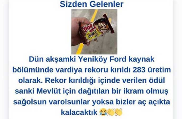 Pop Kek, Ford Otosan, Yeniköy