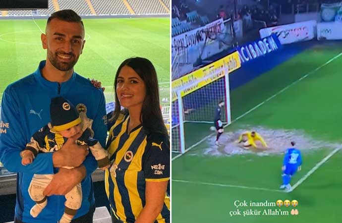 Serdar Dursun, Yasemin Dursun, Çığlık, Rizespor, Süper Lig, gol sevinci