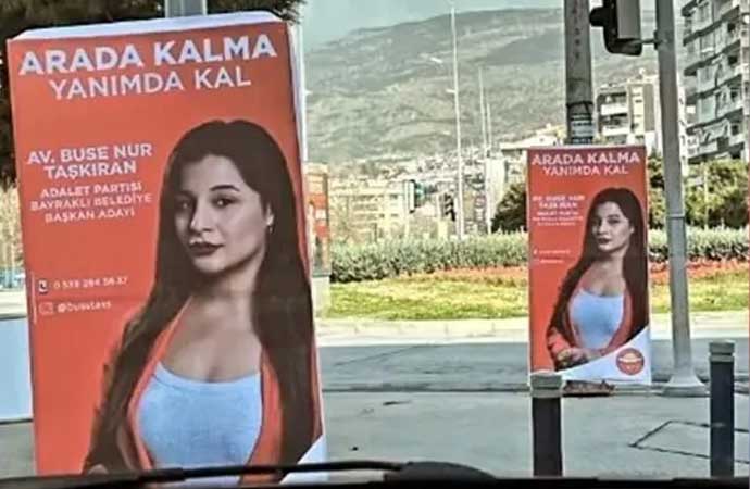 Buse Nur Taşkıran, İzmir, Bayraklı, Adalet Partisi, Arada kalma yanımda kal 