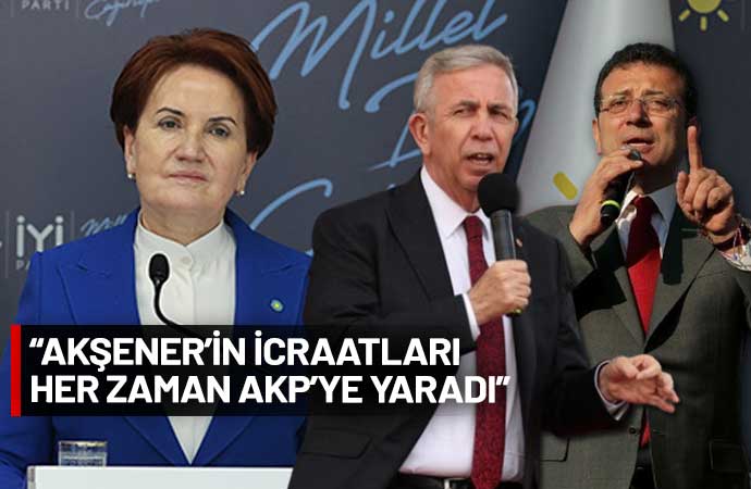 Meral Akşener, Ekrem İmamoğlu, Mansur Yavaş, İYİ Parti, kongre 