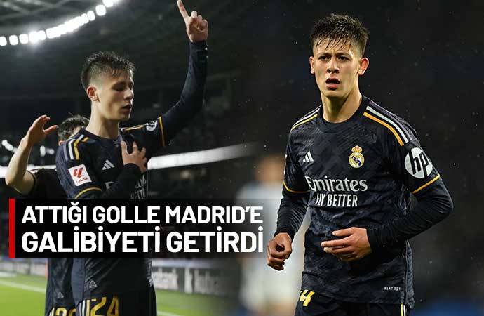 Arda Güler, Real Madrid, Ancelotti, Real Sociead, Arda Güler gol 