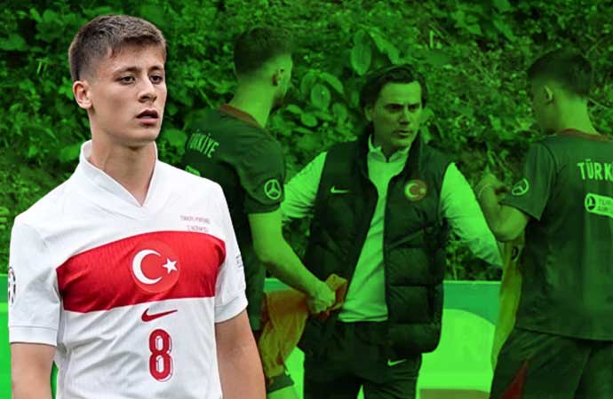 Arda Güler, Türkiye, A Milli Takım, antrenman, Montella