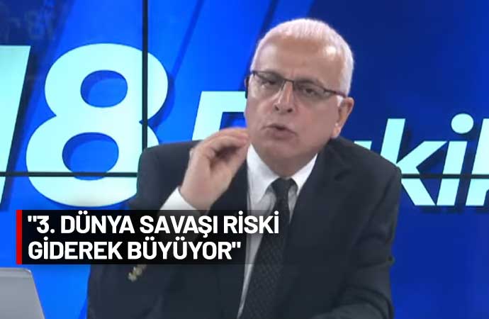 Gazeteci ve Yazar Merdan Yanardağ; Ukrayna'nın, Rusya'ya bağlı Sivastopol kentine yönelik füzeli saldırısını TELE1 ekranlarında değerlendirdi. Yanardağ, 'Bölgemizde ciddi bir savaş tehdidi var. Büyüyen bir tehdit var' dedi. 