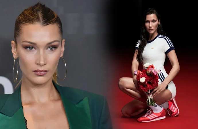 Adidas, İsrail'in tepkisinin ardından reklam filminden çıkardığı Filistin asıllı model Bella Hadid'den özür diledi. 