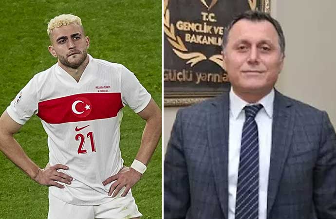 Gençlik ve Spor Bakanlığı, A Milli Takım oyuncusu Barış Alper Yılmaz’ı hedef alan paylaşımı nedeniyle eski Hatay Gençlik ve Spor İl Müdürü Murat Gevrek hakkında soruşturma başlatıldığını açıkladı.