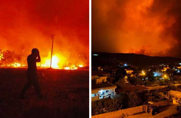 AFAD, Diyarbakır ve Mardin'deki zirai alan yangınlarından etkilenen mahallelerin 'Genel Hayata Etkili Afet Bölgesi' ilan edildiğini açıkladı.