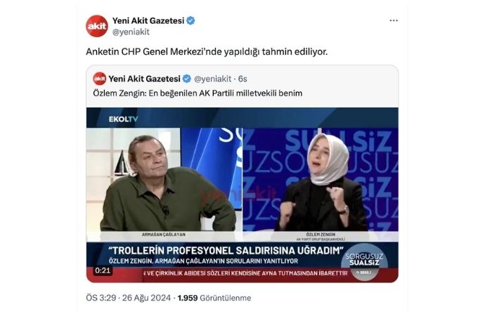 Akit, Özlem Zengin