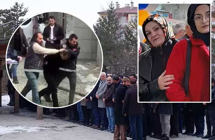 Erzurum'da kıskançlık sebebiyle eşi Kadriye Böçkün’ü 22, kızı Asude Böçkün’ü ise 14 yerinden bıçaklayıp öldüren Zülküf Böçkün'ün yargılanmasına başlandı. Olay sırasında evde bulunan ailenin en küçük üyesi A.H.B.’nin, “Ablam bana 'H. kalk ölmek üzereyim' dedi. Yüzü, gözü kan içindeydi. Daha sonra babam yerde yatan ablamın sırtına bıçak ile 2 kez daha vurdu” dedi. 