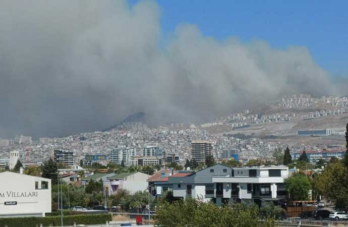 İzmir, yangın