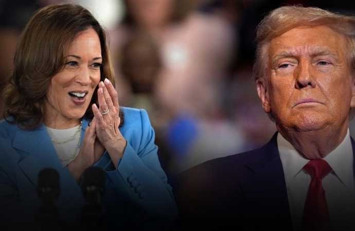 Donald Trump, Kamala Harris