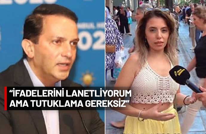 AK Partili Mücahit Birinci, sokak röportajında Instagram'ın kapatılmasına tepki gösteren Dilruba B.'nin tutuklanmasına tepki gösterdi. Birinci, 'İfadelerini lanetliyorum ama tutuklama gereksiz' dedi.