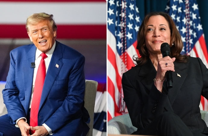 trump ve harris