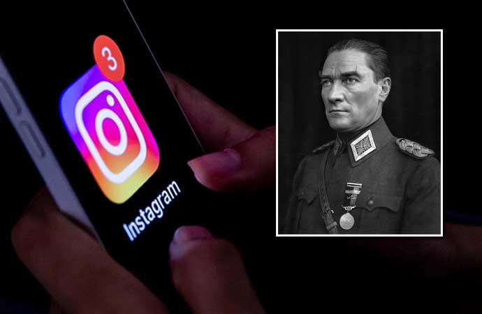 AOG isimli sosyal medya hesabının, Instagram’da paylaştığı Atatürk fotoğrafı platform tarafından, ‘topluluk kurallarına aykırı’ ve ‘tehlikeli kişi’ olarak değerlendirilerek kaldırıldı. Instagram’ın kararına tepki yağarken, AOG konuyla ilgili itirazda bulunduklarını ve yanıtı paylaşacaklarını açıkladı.