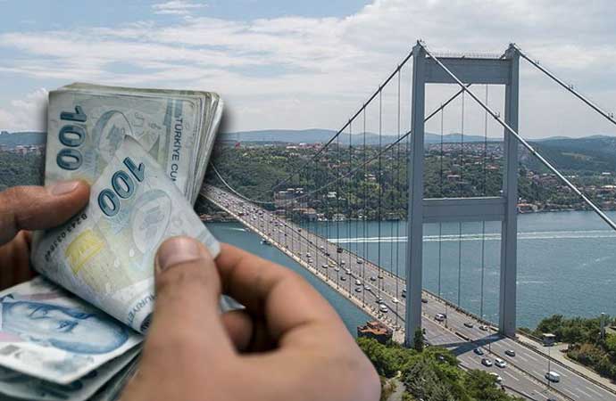 İTO verilerine göre, İstanbul'da ağustos ayının zam şampiyonu yüzde 37,50 artış ile '15 Temmuz Şehitler Köprüsü'nün geçiş ücreti oldu.